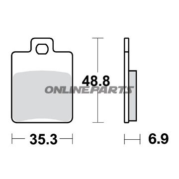Brake Pads Std Trwalternative: 7320535