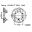 Rear Sprocket 35 Tooth Pitch 428Inner Diameter 036 Bolt Spacing 056