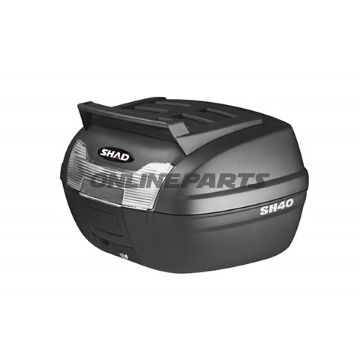 Shad Top Box Black 40Lsh40 Cargo With Mounting Plate