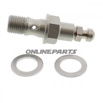 Screw Hollow Singlem10 X 1.25 19 Mm Mit Entlüfterventil
