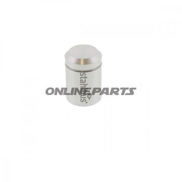 Cover Bleed Nipple Silver
