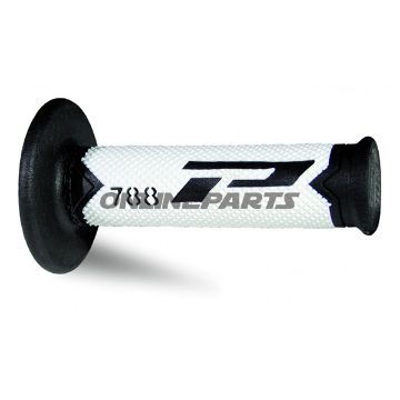 Grips Black/White/Greydurchmesser 22 / 25 Mm. Länge 115 Mm Geschlossen
