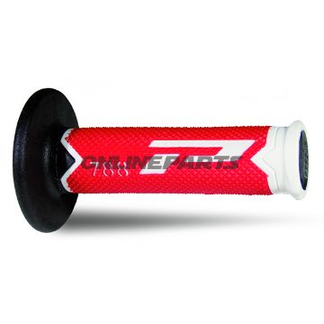 Grips White/Red/Blackdurchmesser 22 / 25 Mm. Länge 115 Mm Geschlossen