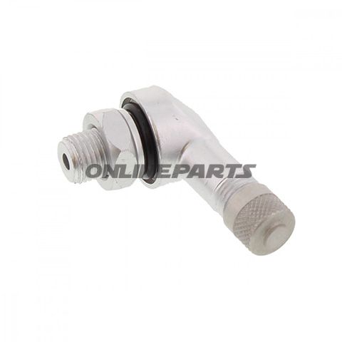 Tyre Valve Aluminium Jmppolished Silver 8.3Mm