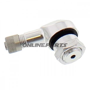 Tyre Valve Aluminium Jmppolished Silver 11.3Mm