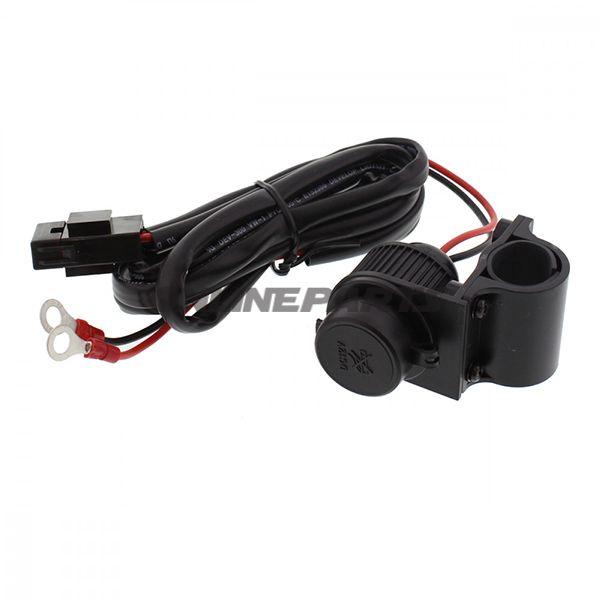 12V Cigarette Socket Power Take Offwith Handlebar Mount