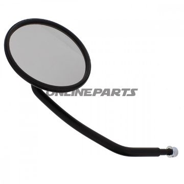 Mirror Round Black Right