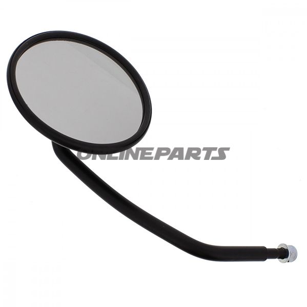 Mirror Round Black Right