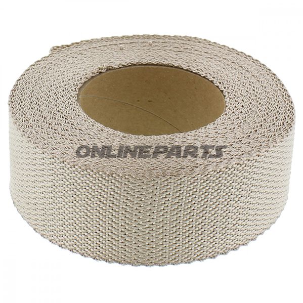 Silent Sport Exhaust Insulation Wrap15m X 50Mm Brass Colour When Hot
