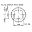 Rear Sprocket 32 Tooth Pitch 520Inner Diameter 100 Bolt Spacing 120