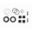 Brake Caliper Repair Kit Jmptourmax 7170939