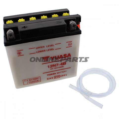 Battery Motorcycle 12N7-4B Yu