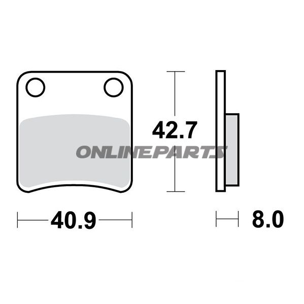 Brake Pad Standard Trwalternative: 7320533