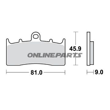 Brake Pad Standard Trwalternative: 7329287