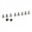 Cap Head Bolts Din 912 A2 Stainlessm5x0.8 8Mm