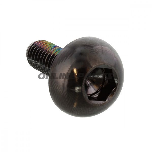 Brake Disc Screw Proboltm6x1.00Mm 17Mm Stainless Steel A4 Black