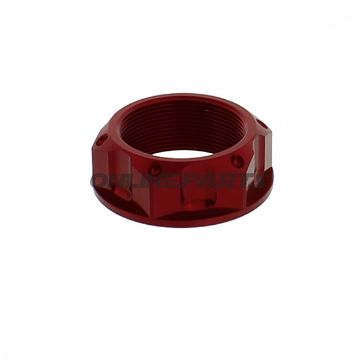 Probolt Steering Stem Nutm28x1.00Mm Aluminium Red