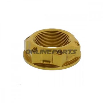 Probolt Steering Stem Nutm22x1.00Mm Aluminium Gold