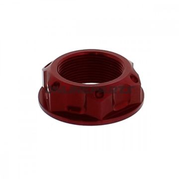 Probolt Steering Stem Nutm22x1.00Mm Aluminium Red