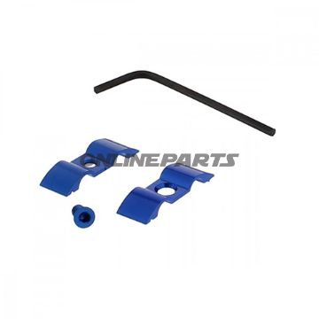 Brake Hose Bracket Probolt7mm 2Fach Alu Blue