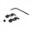 Brake Hose Bracket Probolt7mm 2Fach Alu Black