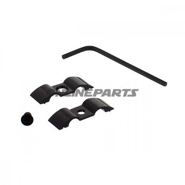 Brake Hose Bracket Probolt7mm 2Fach Alu Black