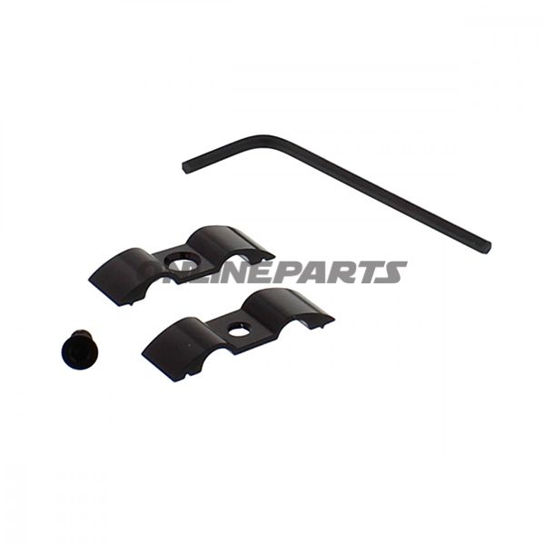 Brake Hose Bracket Probolt7mm 2Fach Alu Black