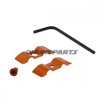 Brake Hose Bracket Probolt7mm 2Fach Alu Orange