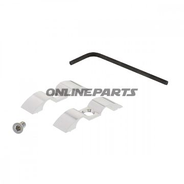 Brake Hose Bracket Probolt7mm 2Fach Alu Silver