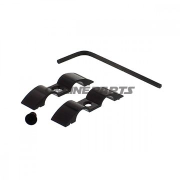 Brake Hose Bracket Probolt9mm 2Fach Alu Black