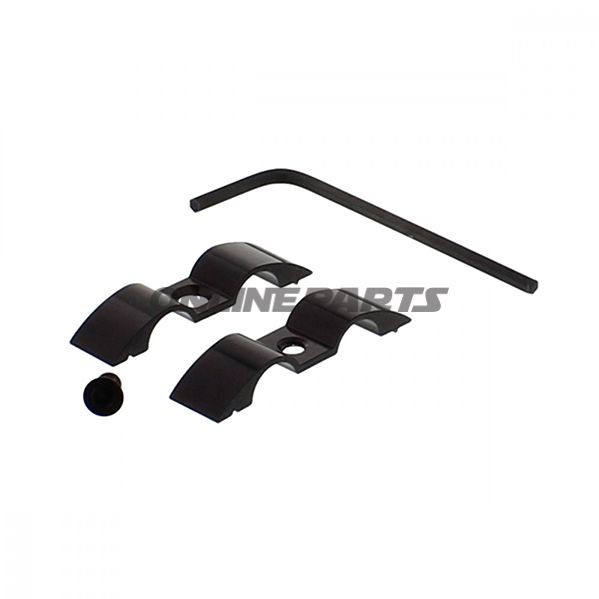 Brake Hose Bracket Probolt9mm 2Fach Alu Black