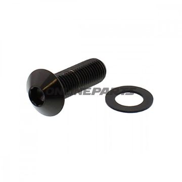 Jmp Dome Head Boltm10x1.25 30Mm A4 Stainless Black