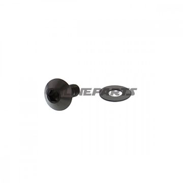 Jmp Dome Head Boltm5x0.8 12Mm A4 Stainless Black