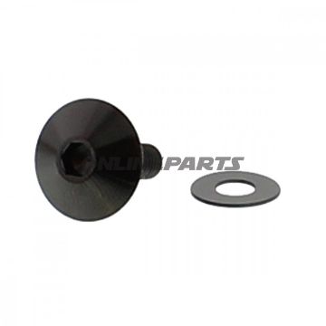 Jmp Dome Head Boltm5x0.8 16Mm A4 Stainless Black