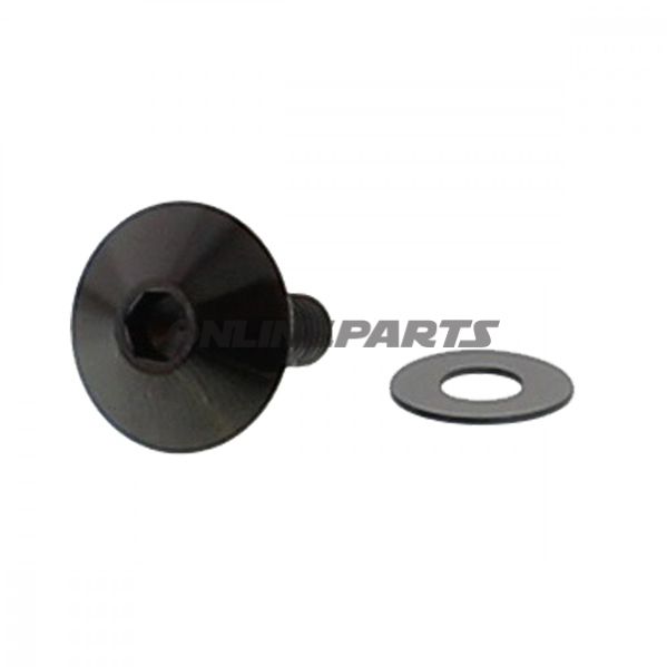 Jmp Dome Head Boltm5x0.8 16Mm A4 Stainless Black