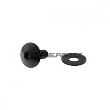 Jmp Dome Head Boltm6x1.00 16Mm A4 Stainless Black