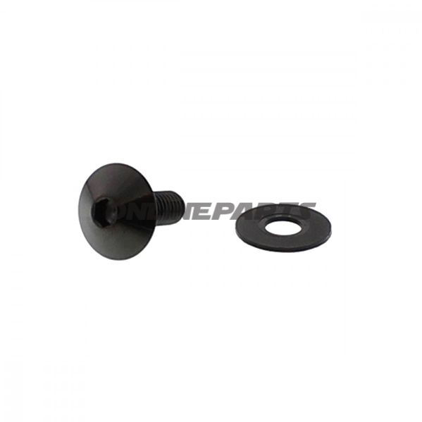 Jmp Dome Head Boltm6x1.00 16Mm A4 Stainless Black