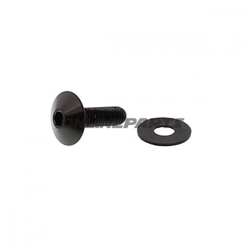 Jmp Dome Head Boltm6x1.00 20Mm A4 Stainless Black