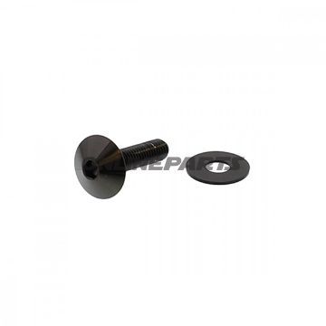 Jmp Dome Head Boltm6x1.00 25Mm A4 Stainless Black