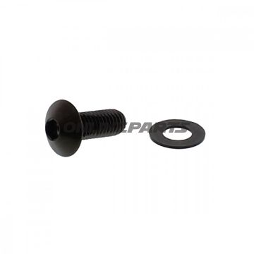 Jmp Dome Head Boltm8x1.25 20Mm A4 Stainless Black