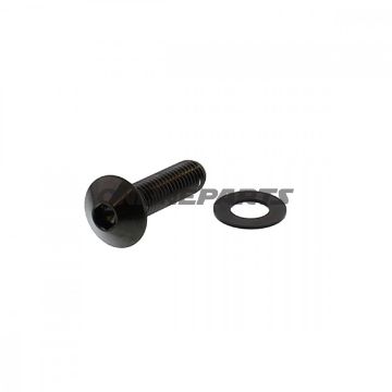 Jmp Dome Head Boltm8x1.25 30Mm A4 Stainless Black