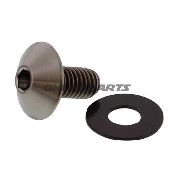 Jmp Dome Head Boltm5x0.8 10Mm Titanium