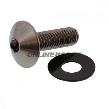 Jmp Dome Head Boltm5x0.8 16Mm Titanium