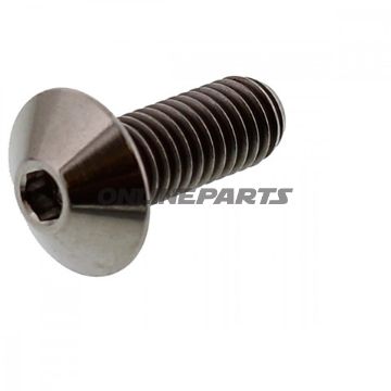 Jmp Dome Head Boltm6x1.00 16Mm Titanium