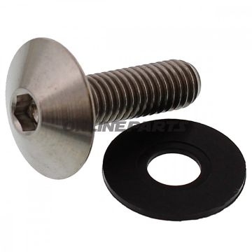 Jmp Dome Head Boltm6x1.00 20Mm Titanium