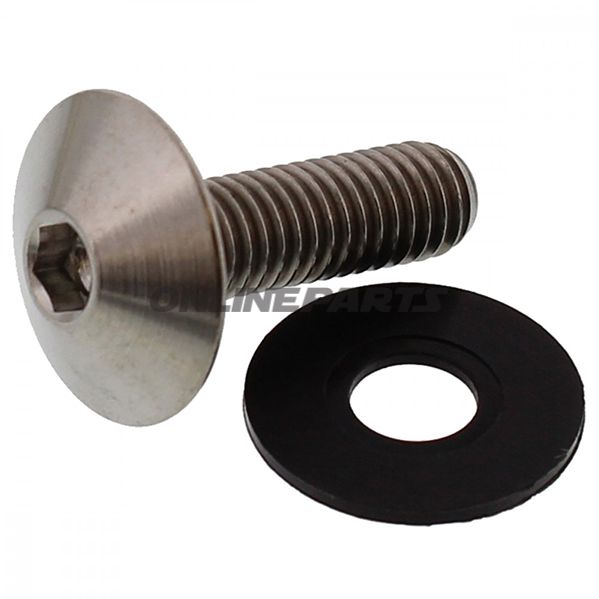 Jmp Dome Head Boltm6x1.00 20Mm Titanium