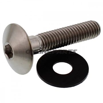 Jmp Dome Head Boltm6x1.00 30Mm Titanium