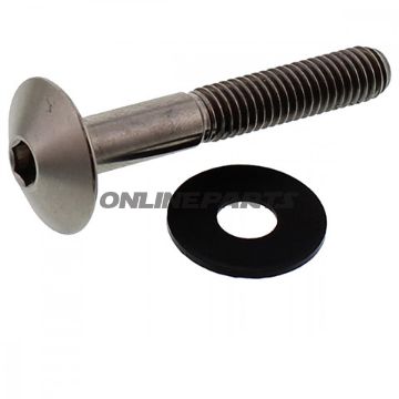 Jmp Dome Head Boltm6x1.00 40Mm Titanium