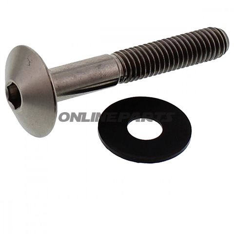 Jmp Dome Head Boltm6x1.00 40Mm Titanium