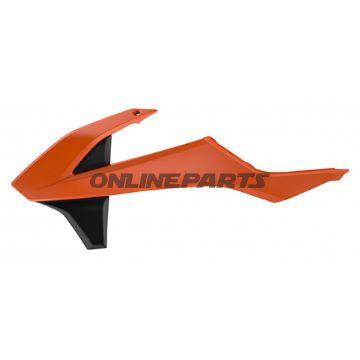 Radiator Scoops Kitor16/Black